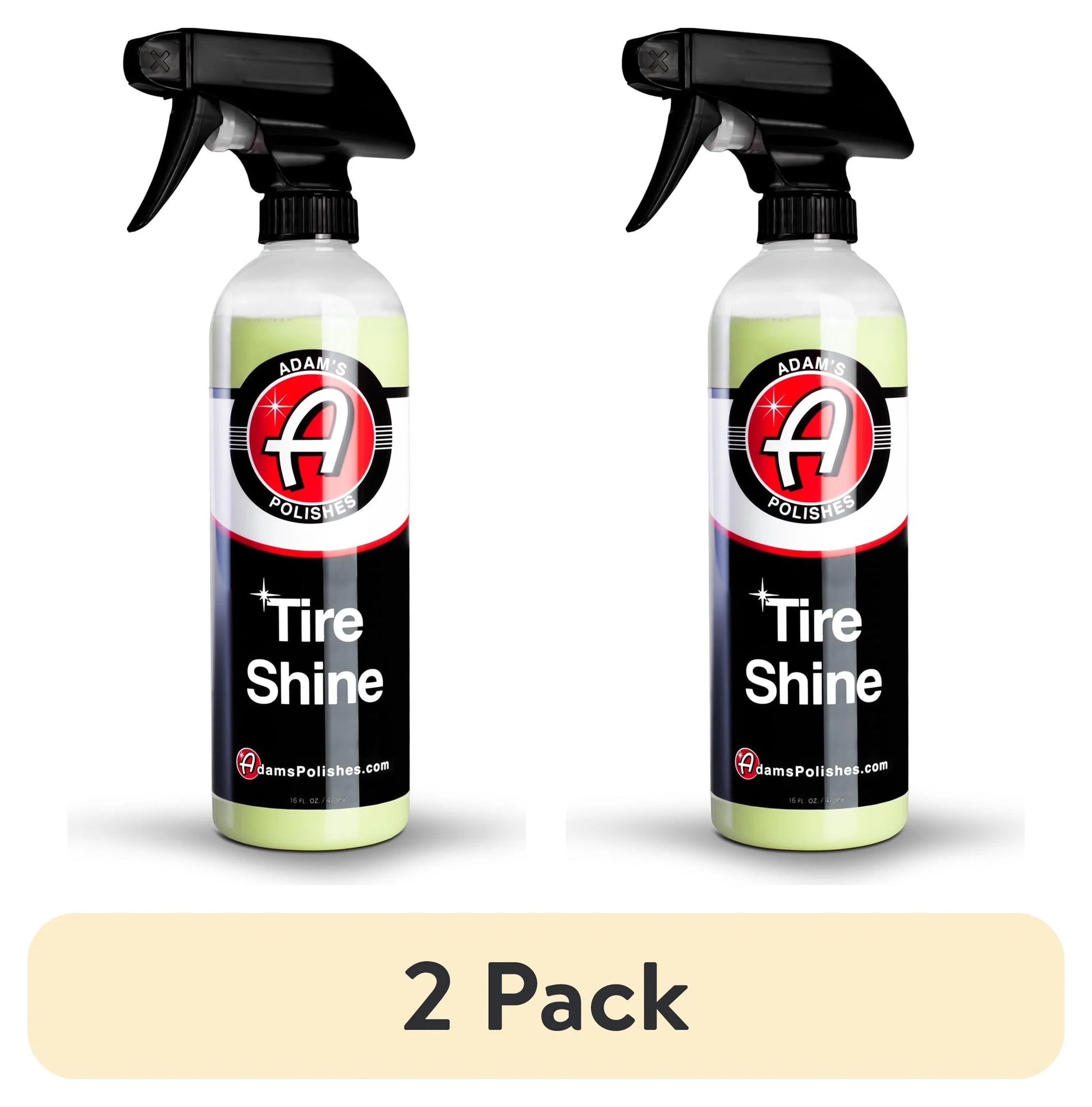 (2 Pack)  Tire Shine 16Oz - Spray Tire Dressing W/ Sio2 for Non Greasy Car Detailing |Use W/Tire Applicator after Tire Cleaner & Wheel Cleaner