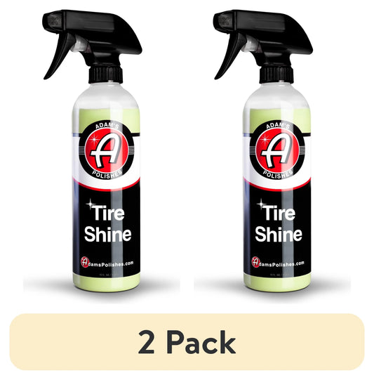 (2 Pack)  Tire Shine 16Oz - Spray Tire Dressing W/ Sio2 for Non Greasy Car Detailing |Use W/Tire Applicator after Tire Cleaner & Wheel Cleaner