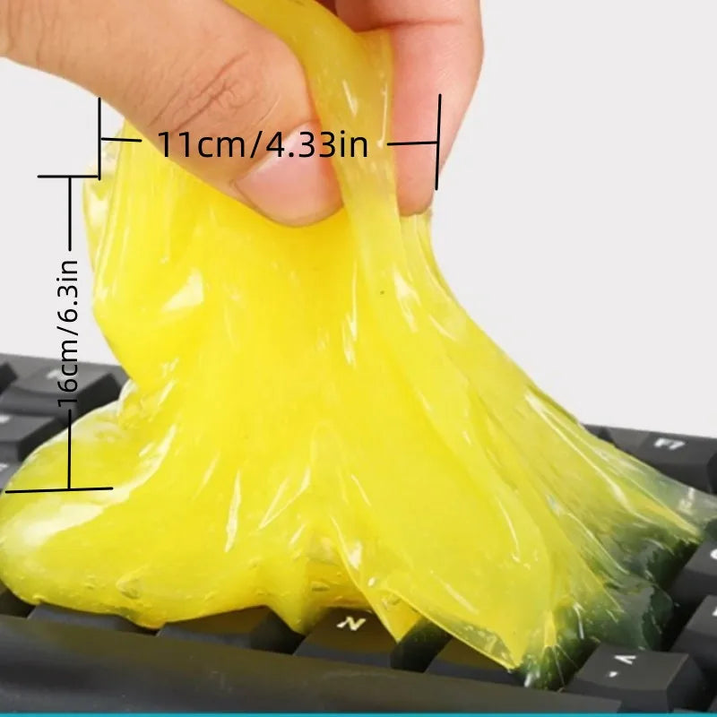 Car Cleaning Gel - Universal Dust Cleaner Tool for Automotive Air Vent Interior Detail Putty