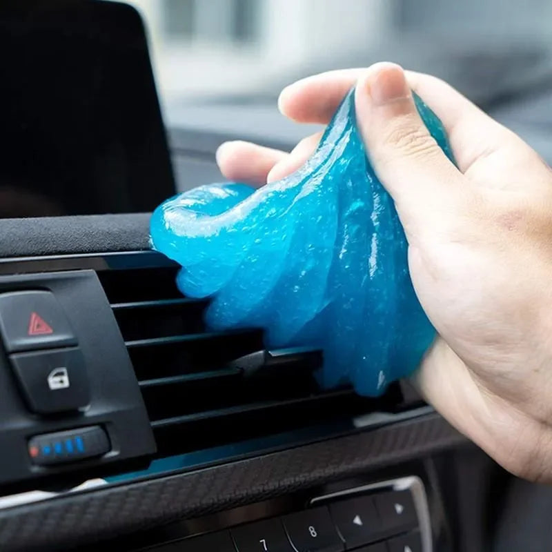 Car Cleaning Gel - Universal Dust Cleaner Tool for Automotive Air Vent Interior Detail Putty