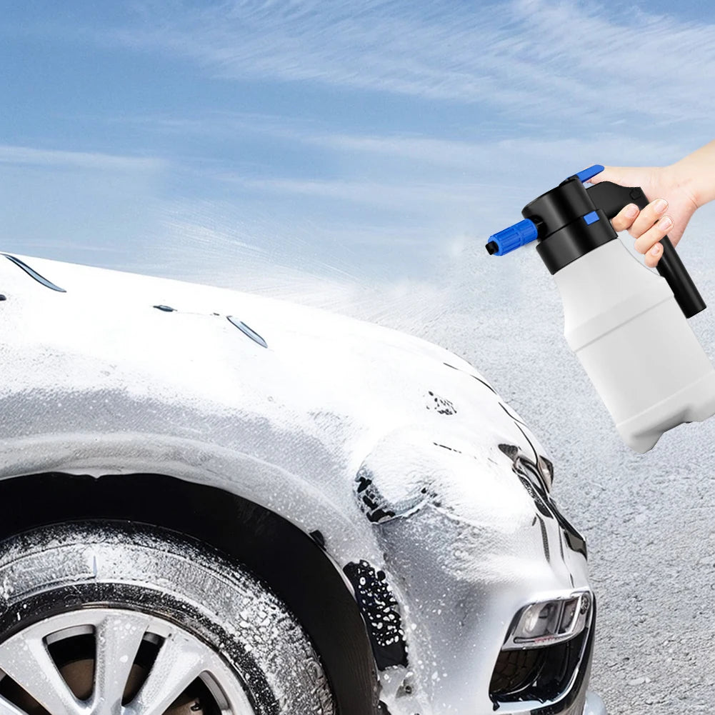 Electric Foam Sprayer 1.5L Foam Generator for Car Wash 2600Mah Lithium Battery Foam Lance Endurance Car Wash Towel Foam Wash